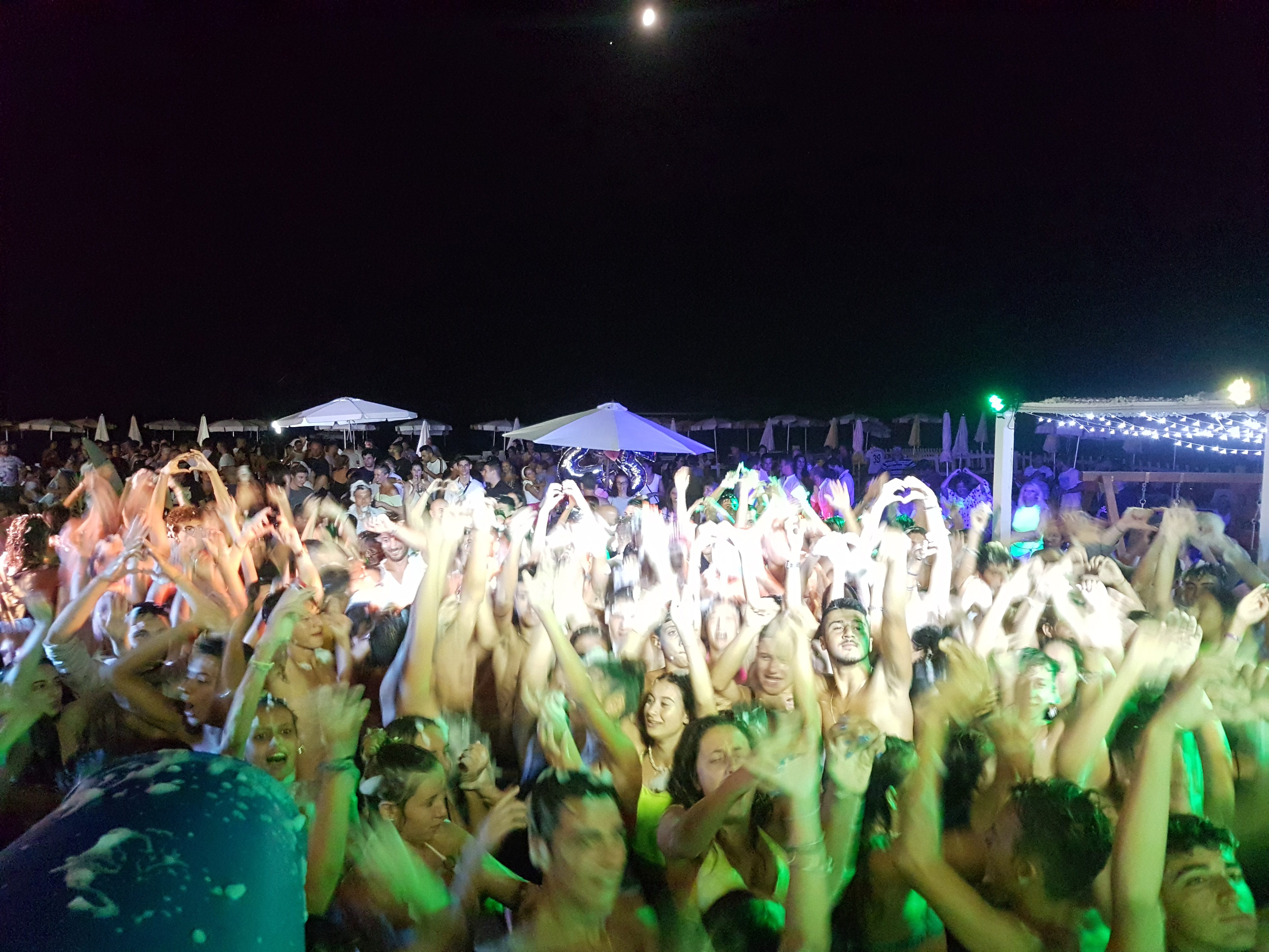schiuma party italia STELLA MARINA BEACH @ VENTIMIGLIA IM 09 AGOSTO 201920190809 230113