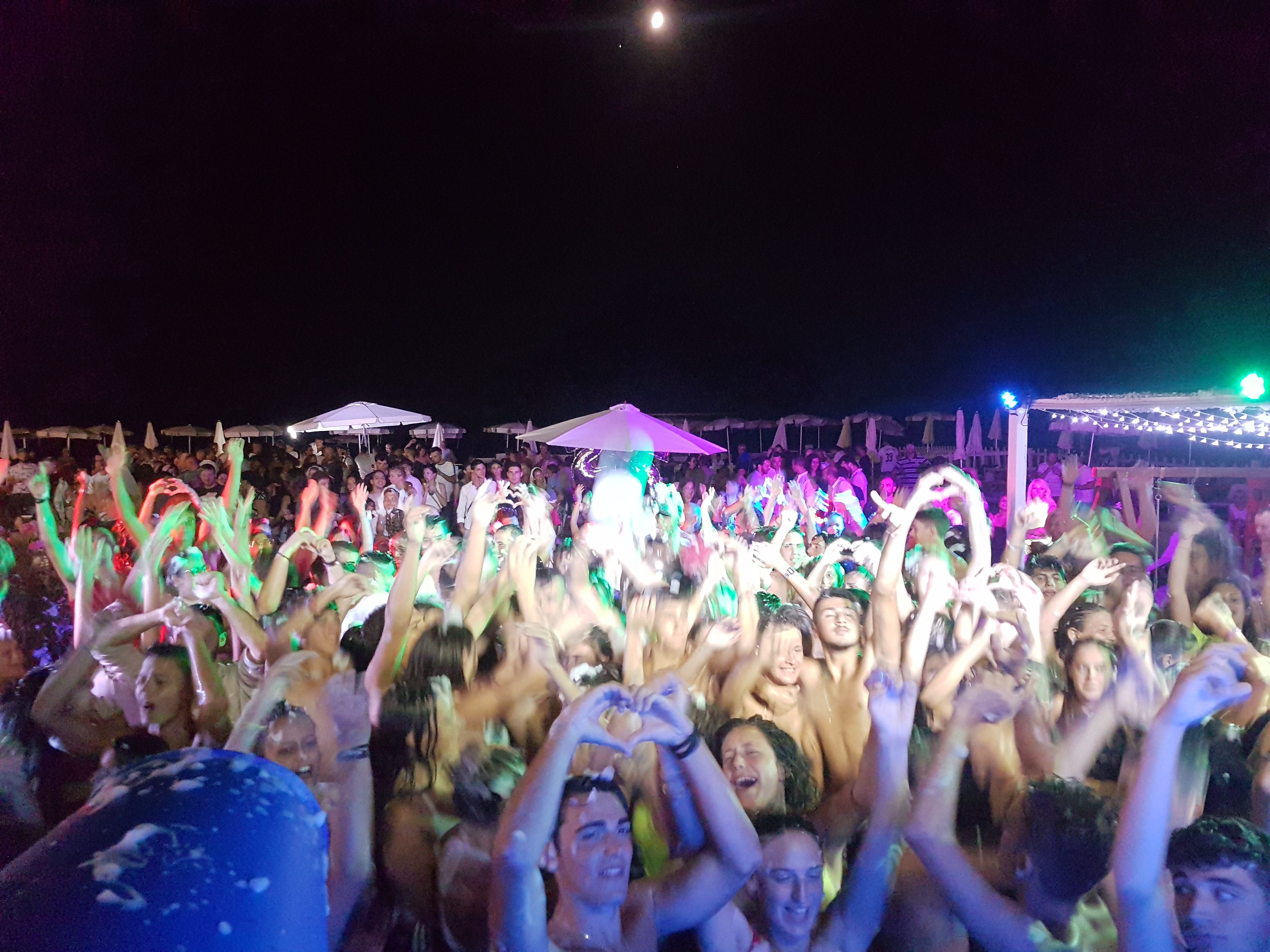 schiuma party italia STELLA MARINA BEACH @ VENTIMIGLIA IM 09 AGOSTO 201920190809 230115