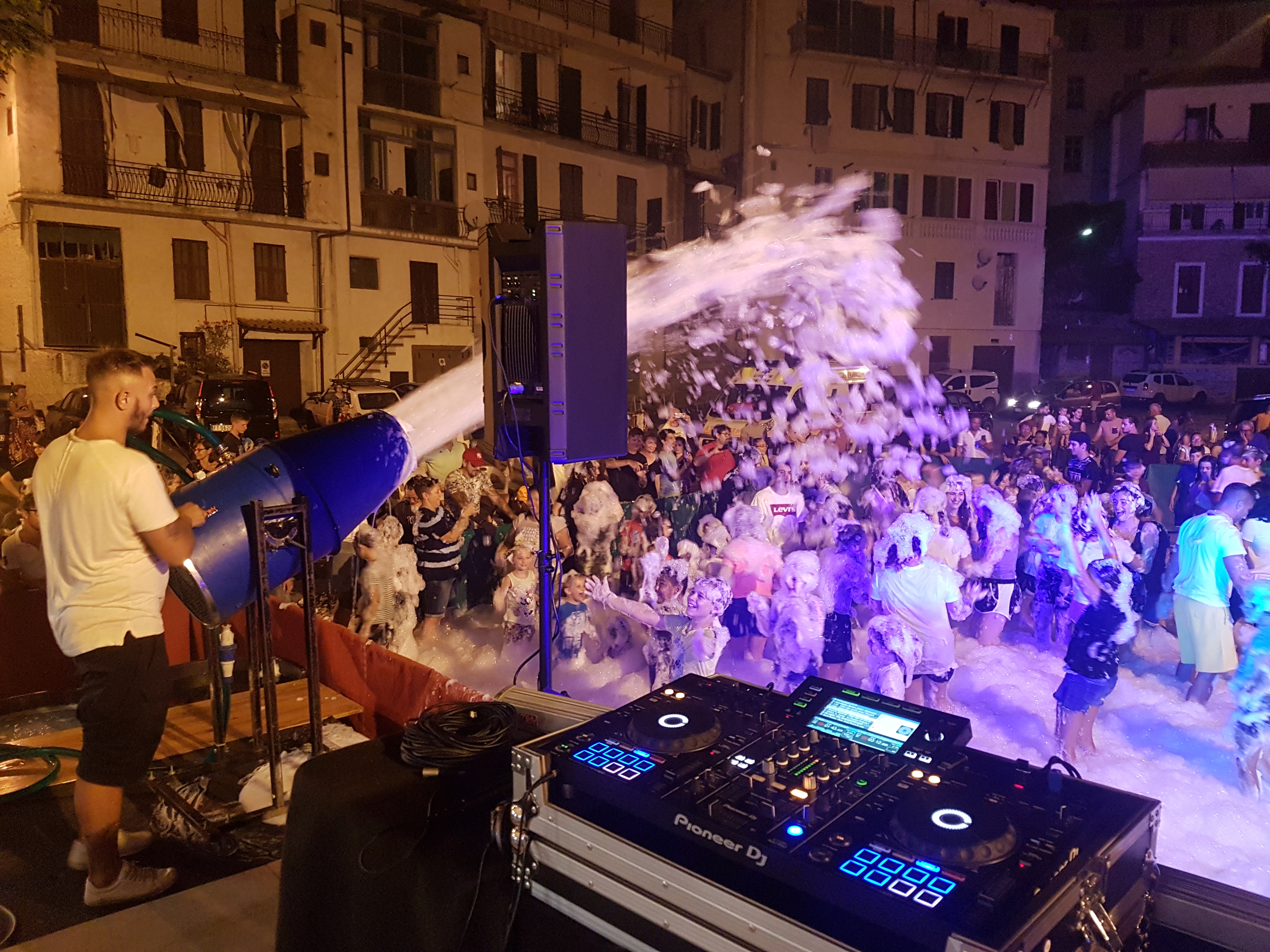 schiuma party italia U.S. PIGNESE @ PIGNA IM 11 AGOSTO 201920190811 220011