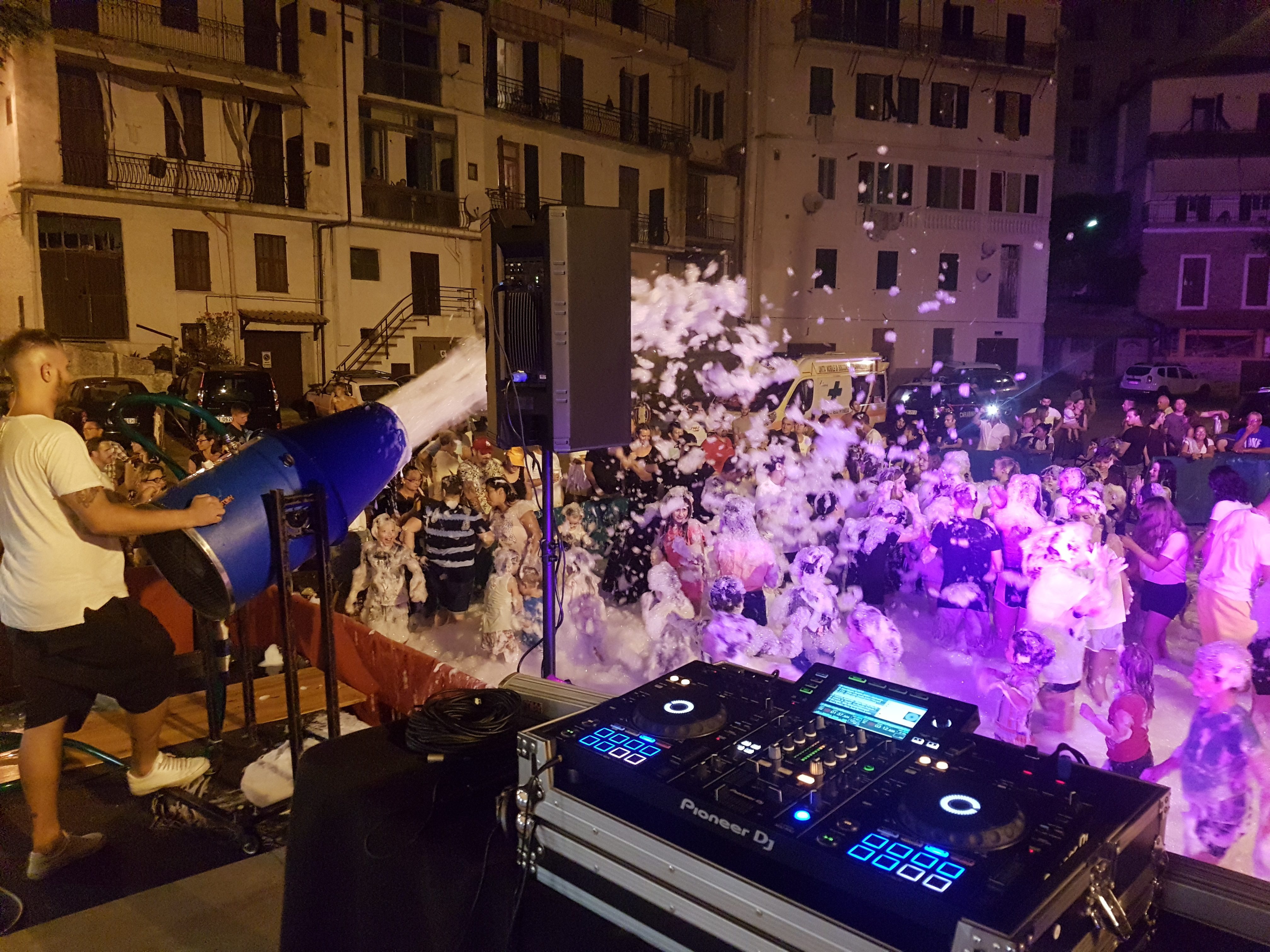 schiuma party italia U.S. PIGNESE @ PIGNA IM 11 AGOSTO 201920190811 220018
